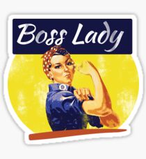 Boss Lady Rosie Riveter Sticker