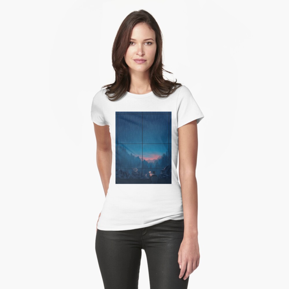 Item preview, Fitted T-Shirt designed and sold by mienar.