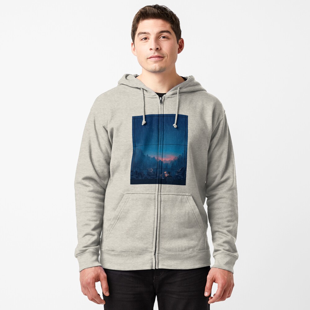 Item preview, Zipped Hoodie designed and sold by mienar.