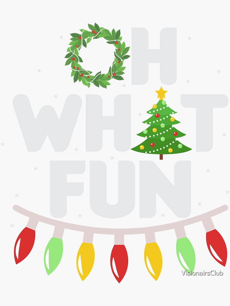 Oh What Fun! Christmas Stickers