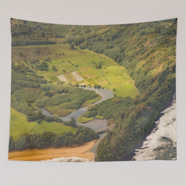 Item preview, Farm On Napali Coastline designed and sold by KensLensDesigns.