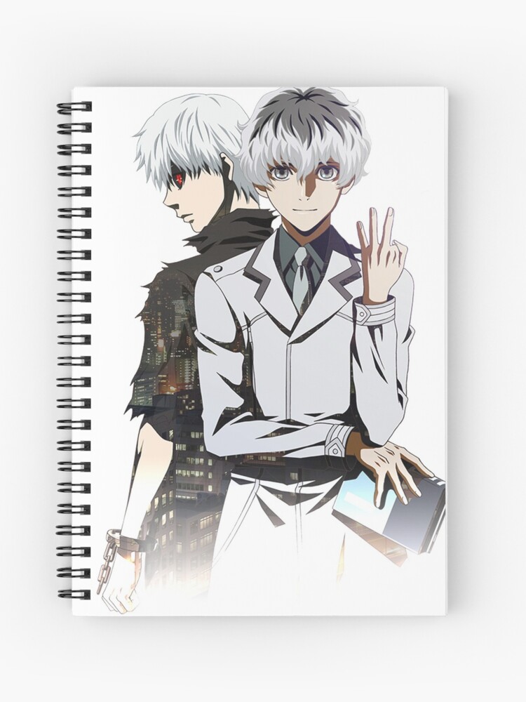 Ken Kaneki Haise Sasaki Tokyo Ghoul Tokyo Ghoul Re Spiral Notebook By Culturepopsh0p Redbubble