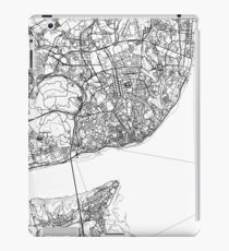 Lisbon map poster print wall art, Portugal gift printable, Home and Nursery, Modern map decor for office, Map Art, Map Gifts iPad Case/Skin