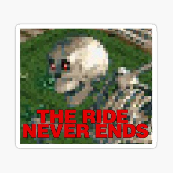 Item preview, Mr Bones Wild Ride - Roller Coaster Tycoon Meme designed and sold by oggi0.