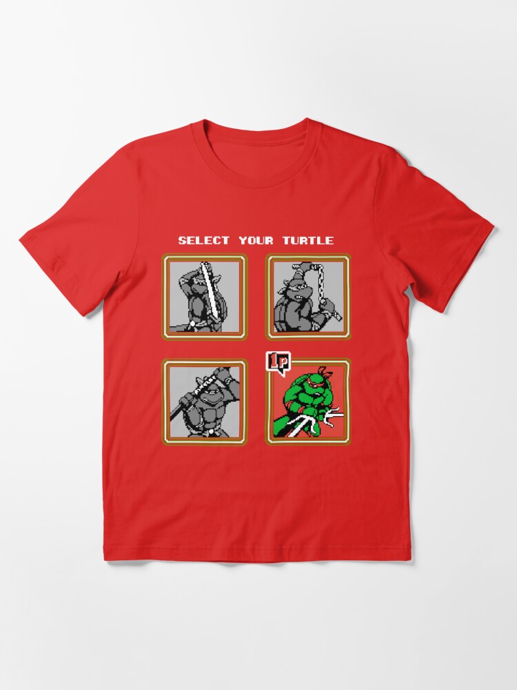 Select Your Turtle - PixelRetro Video Game T-shirts - Ninja Turtles