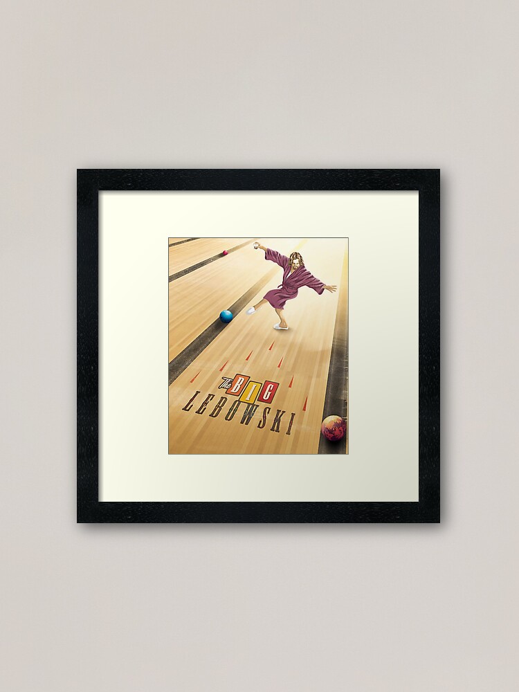 Alternate view of The Big Lebowski Framed Art Print