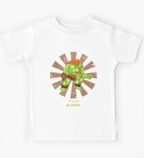 Blanka Street Fighter Retro Japanese Kids Tee