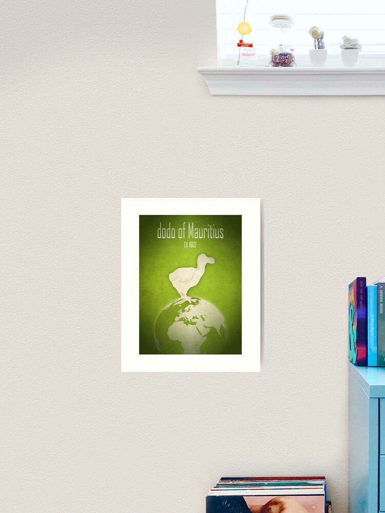 Thumbnail 2 of 3, Art Print, Dodo of Mauritius - extinct animals designed and sold by 12images.