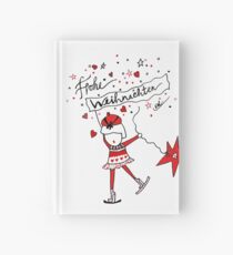 Weihnachten Mädchen Hardcover Journal