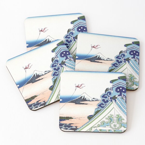 Item preview, Honganji Temple at Asakusa in Edo by Katsushika Hokusai designed and sold by Takeda-art.