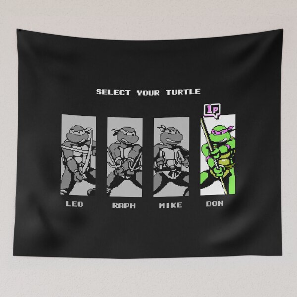 Item preview, TMNT Select Your Turtle - Donnie designed and sold by PixelRetro.