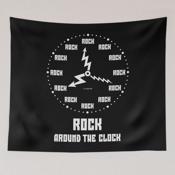 Item preview, Rock Around The Clock (Nonstop Rocking Rocker) designed and sold by MrFaulbaum.
