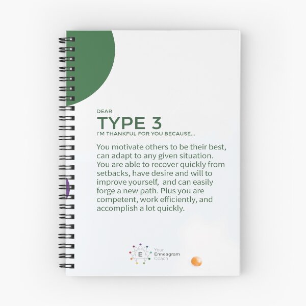Item preview, Enneagram Type 3 - Thankful for You designed and sold by EnneagramCoach.