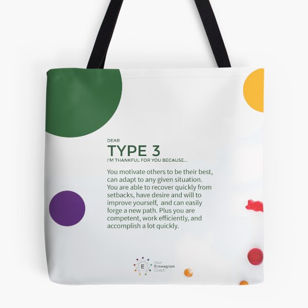 Item preview, Enneagram Type 3 - Thankful for You designed and sold by EnneagramCoach.