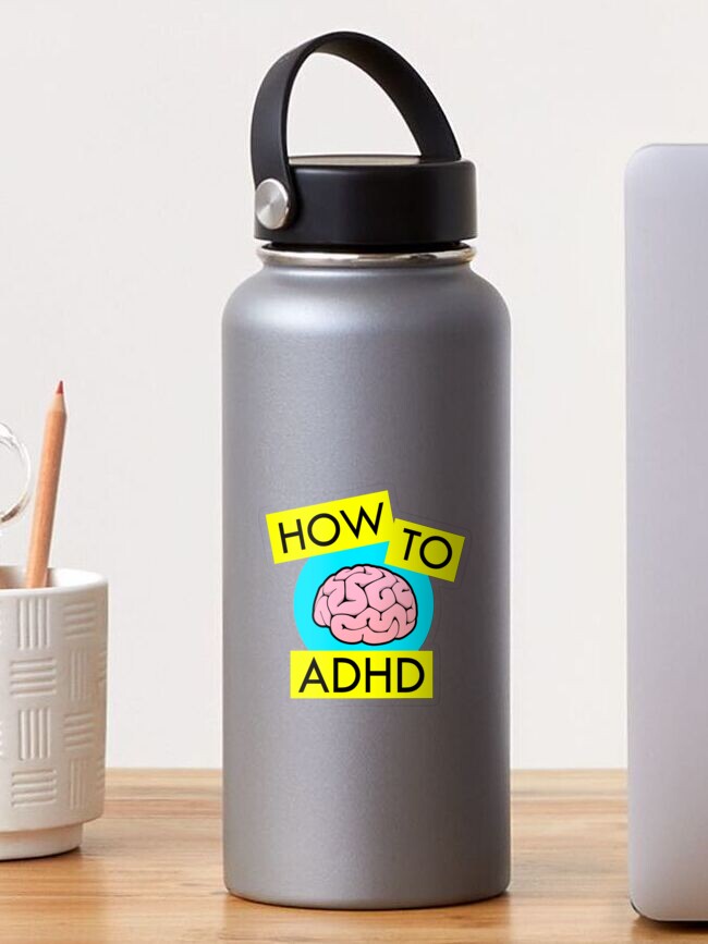 Sticker  How to ADHD
