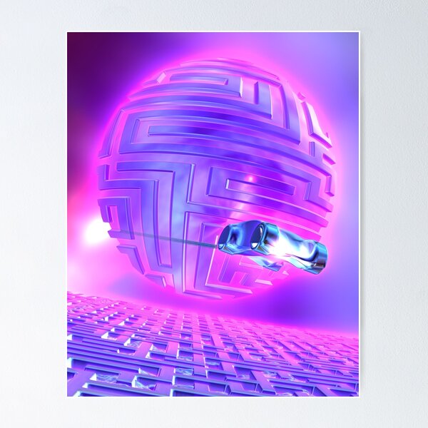 Item preview, A Mazed Escape by Spaced Painter designed and sold by Spaced Painter Art.
