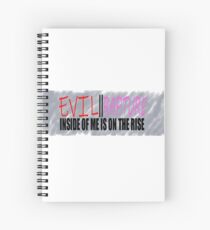 Dr Horribles Sing-Along Blog - Evil/Rapture Inside Of Me Is On The Rise Spiral Notebook