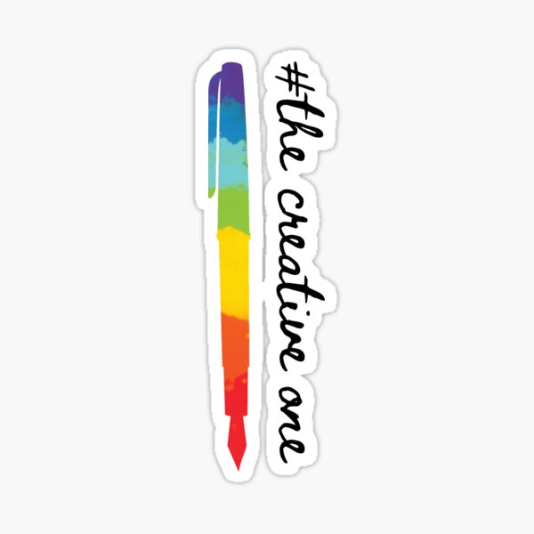 #The Creative One Sticker