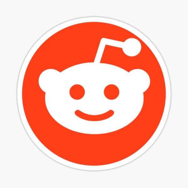 Reddit Logo Stickers Redbubble