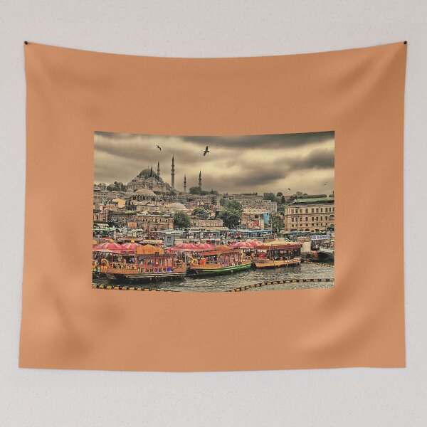 Item preview, Turkey. Istanbul. Eminönü district. View from Galata bridge. designed and sold by vadim19.
