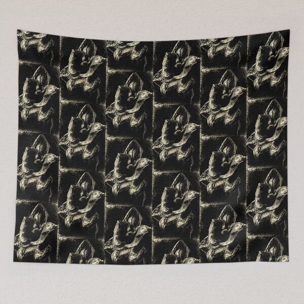 Item preview, Amaryllis in Contrast - Silver designed and sold by julieannart.
