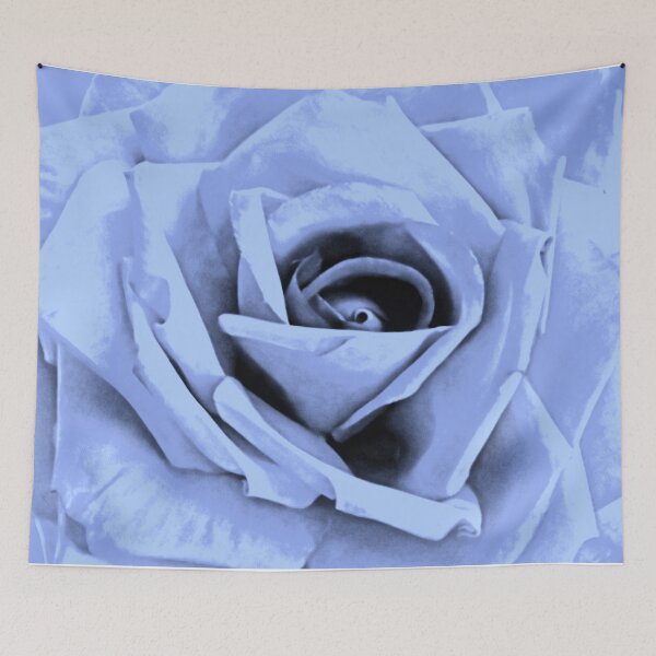 Item preview, Modern Blue Rose Flower Art A226b designed and sold by byNicol.