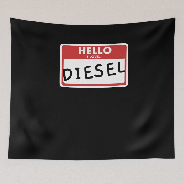 Item preview, Funny Diesel Power Mechanic Hello I Love Diesel designed and sold by KNUXX Shop.