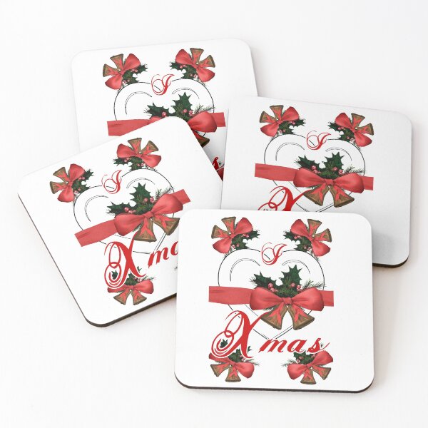 Item preview, i love xmas christmas bells arrangement with red ribbon designed and sold by cglightNingART.