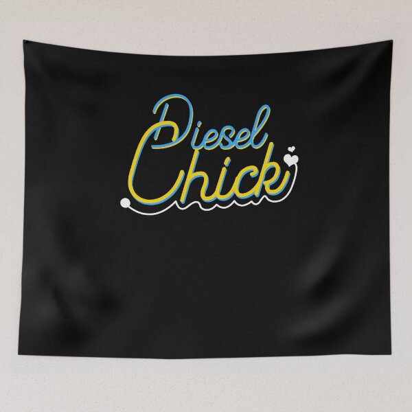 Item preview, Funny Diesel Power Mechanic 4X4 Diesel Chick designed and sold by KNUXX Shop.