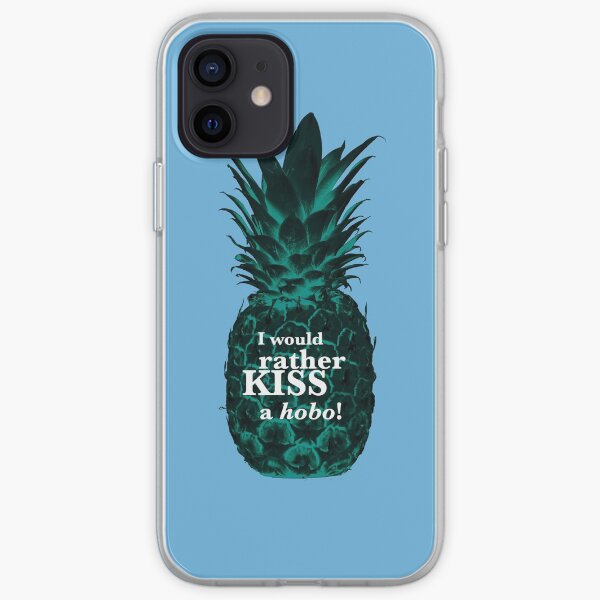 Psych - I would rather kiss a hobo. iPhone Soft Case