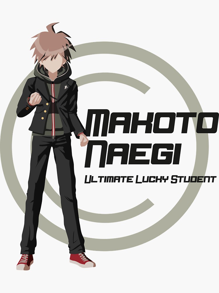 Makoto Nagito Jacket Makoto Naegi Danganronpa Minimalist Vector
