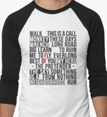 Foo Fighters Men's Baseball ¾ T-Shirt