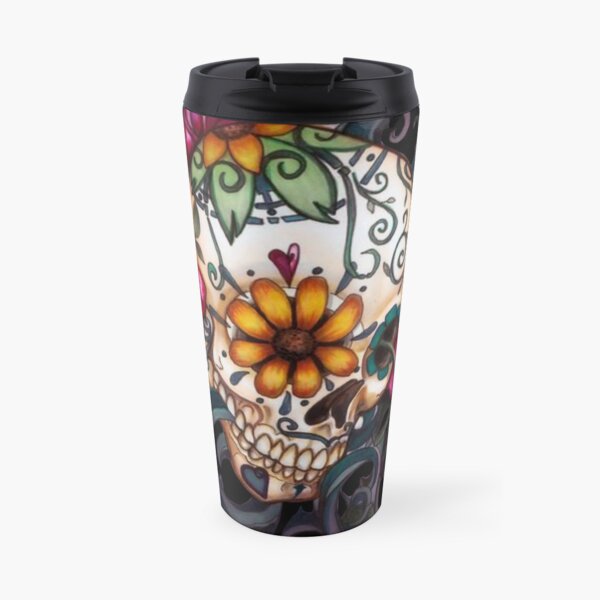 Sugar skull Travel Mug