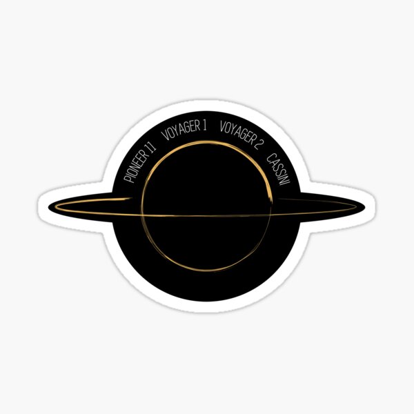 Mission: Saturn Sticker