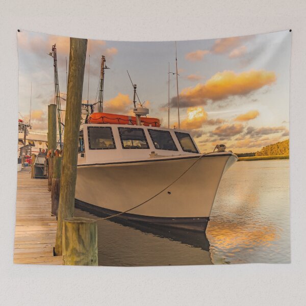 Item preview, Fishing boat of Calabash  designed and sold by KensLensDesigns.