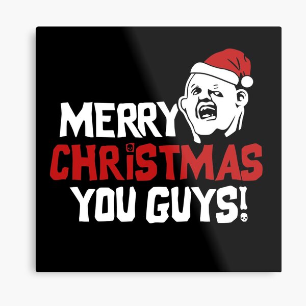 Santa Sloth Metal Print