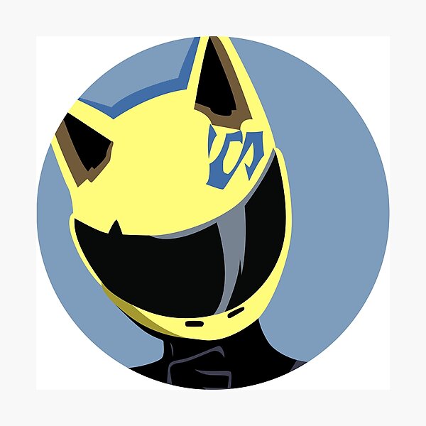 Aperçu de l'œuvre Celty Sturluson - Durarara !!! Art vectoriel minimaliste créée et vendue par Cae Grey.
