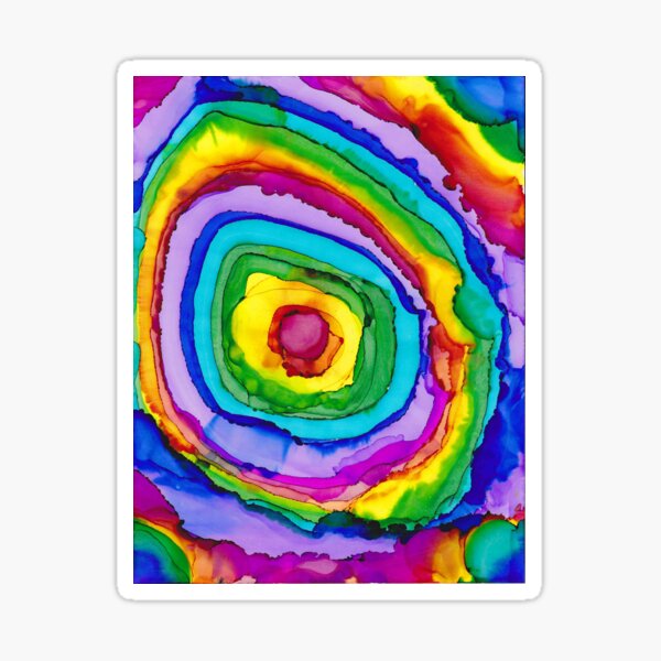 Rainbow dreams Sticker