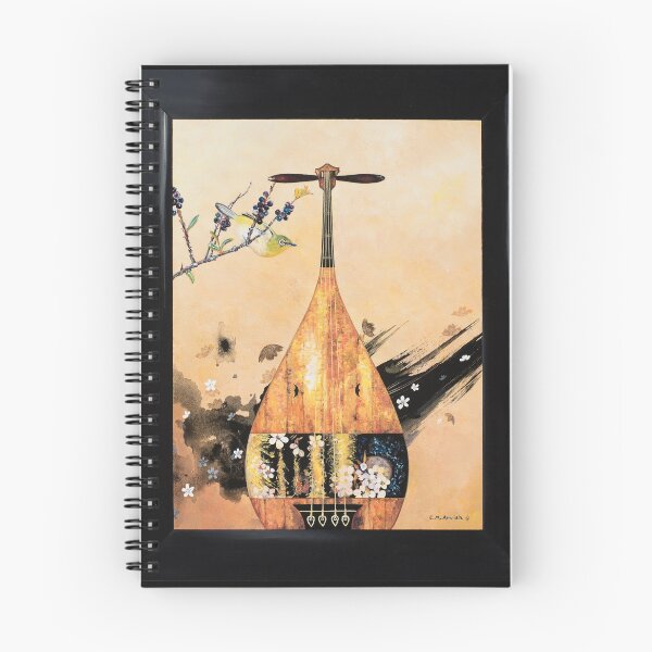Item preview, Mejiro & Japanese Guitar - cmarvishart designed and sold by cmarvishart.