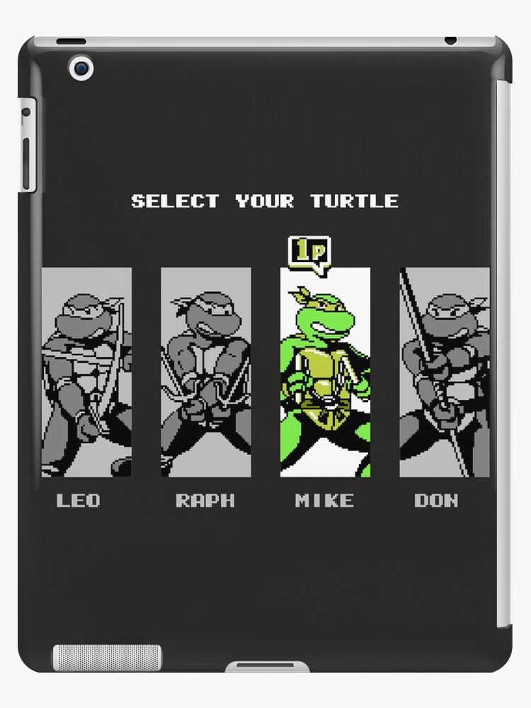 Select Your Turtle - PixelRetro Video Game T-shirts - Ninja Turtles