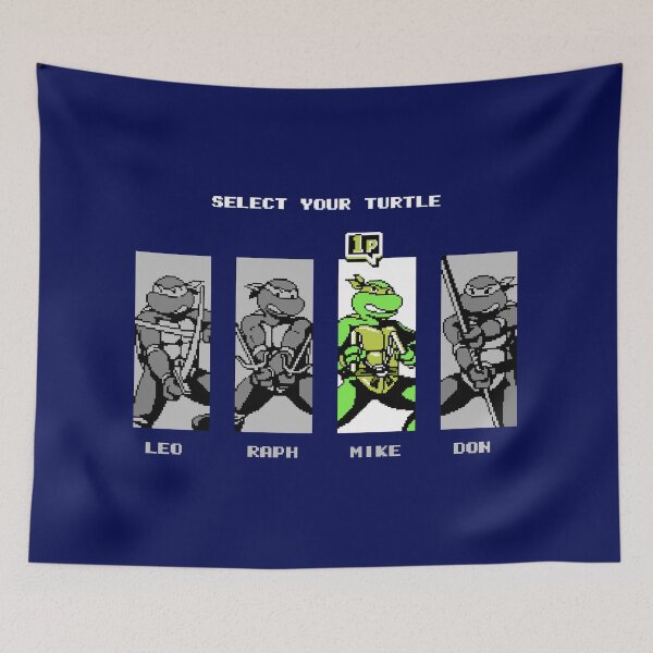 Item preview, TMNT 3 Select Your Turtle - Mikey designed and sold by PixelRetro.