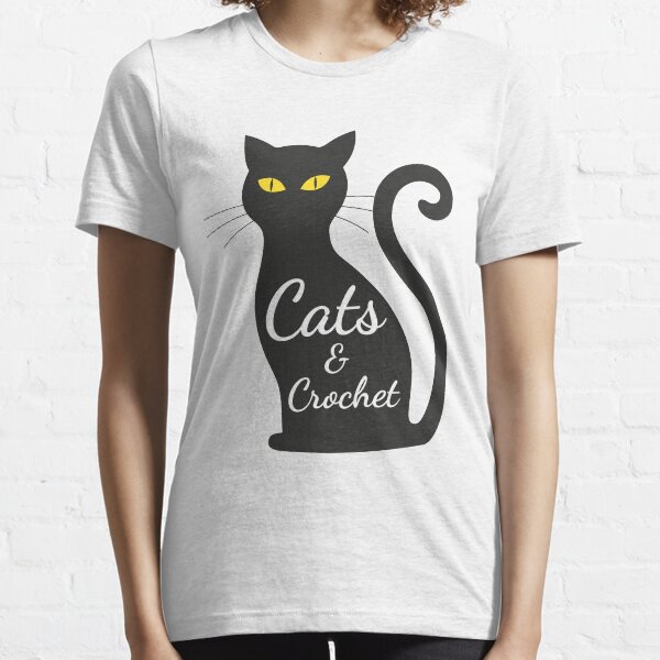 Cats and Crochet tshirt for women Essential T-Shirt
