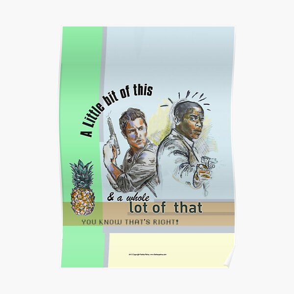 Psych - Shawn & Gus portraits Poster