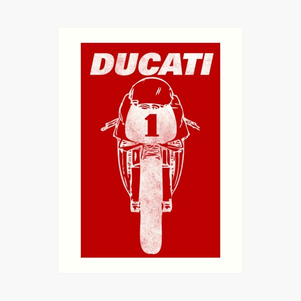 The Legendary Ducati 916 Art Print