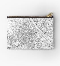 Vienna map poster print wall art, Austria gift printable, Home and Nursery, Modern map decor for office, Map Art, Map Gifts Studio Pouch