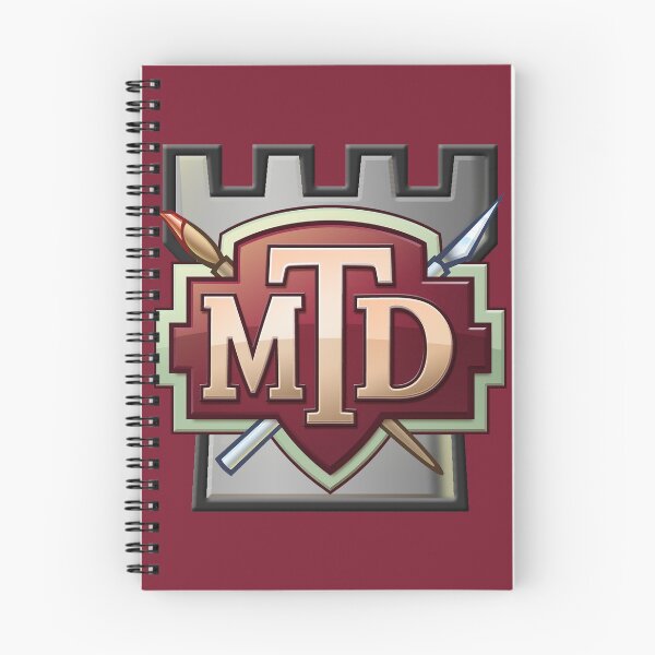 Item preview, MTD Shield Cross Tools Castle Logo designed and sold by Mini Terrain Domain.