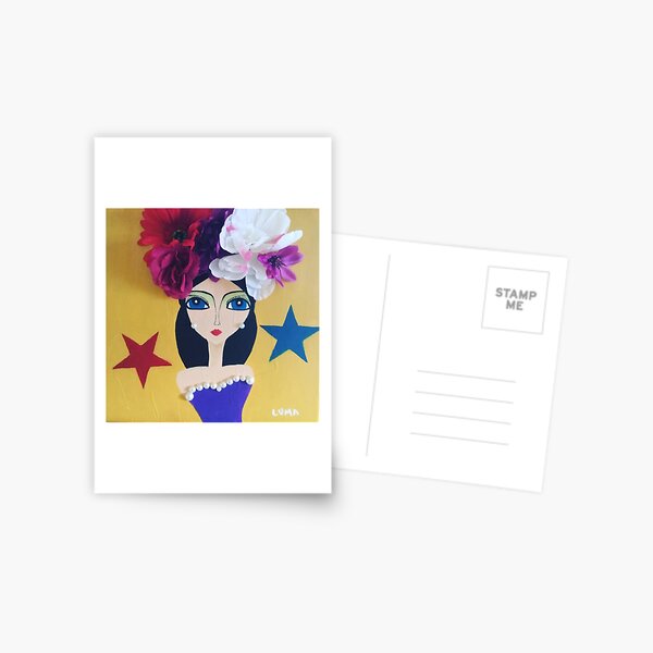 Diva Star Postcard