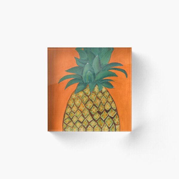 Ananas Acrylic Block