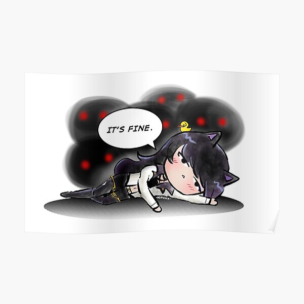 It's Fine - Blake Belladonna Poster