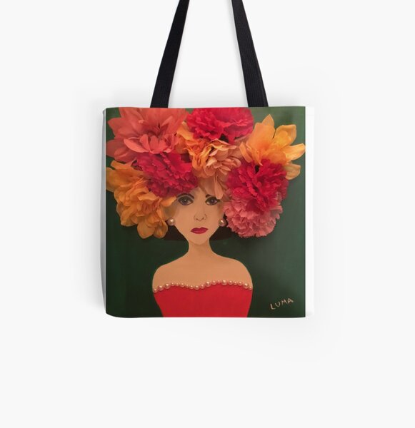 Diva All Over Print Tote Bag